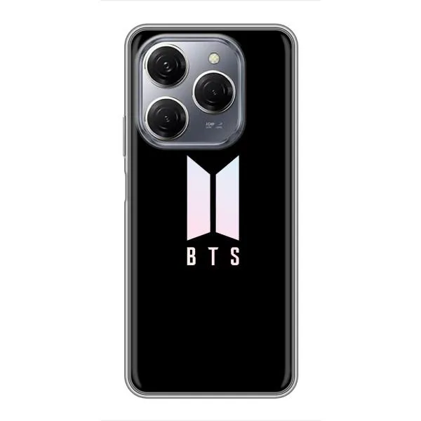 Чехол с принтом «Лого BTS» для TECNO Spark 20 Pro