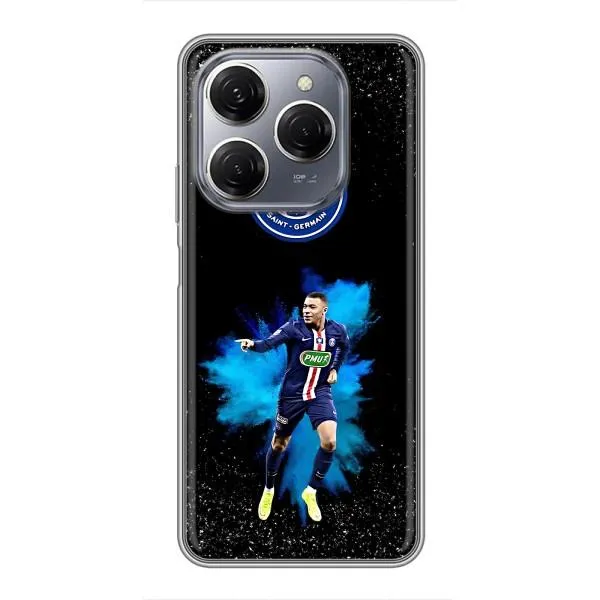 Чехол с принтом «Мбаппе ПСЖ» для TECNO Spark 20 Pro