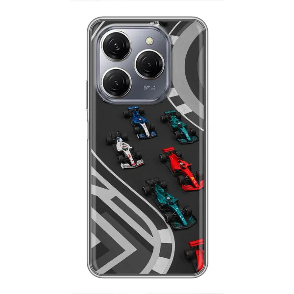Чехол с принтом «Трасса Ф1» для TECNO Spark 20 Pro Чехол с принтом «Трасса Ф1» для TECNO Spark 20 Pro