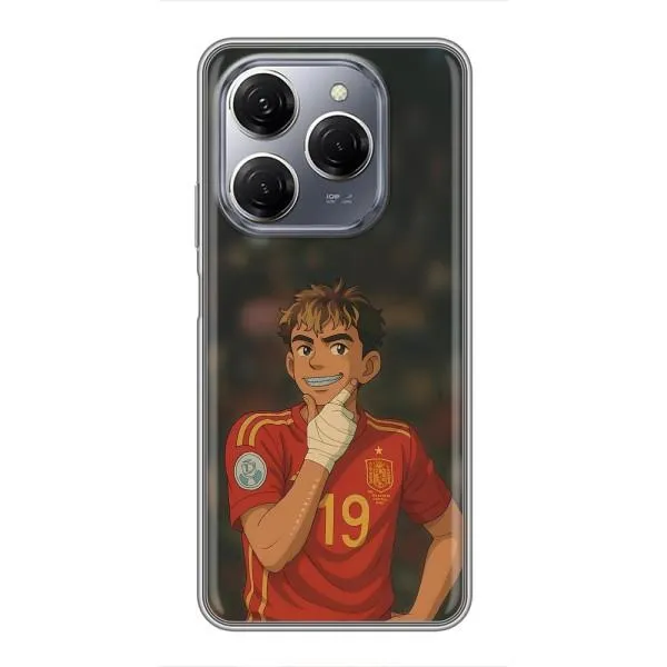 Чехол с принтом «Ямаль аниме» для TECNO Spark 20 Pro
