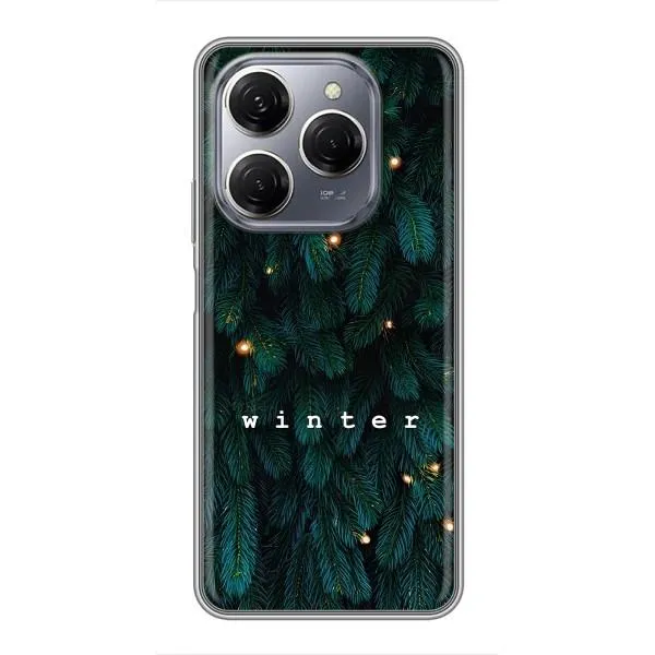 Чехол с принтом «Winter» для TECNO Spark 20 Pro Чехол с принтом «Winter» для TECNO Spark 20 Pro