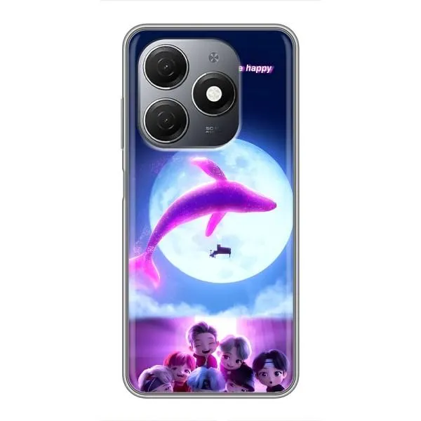 Чехол с принтом «КИТ BTS» для TECNO Spark 20 Чехол с принтом «КИТ BTS» для TECNO Spark 20
