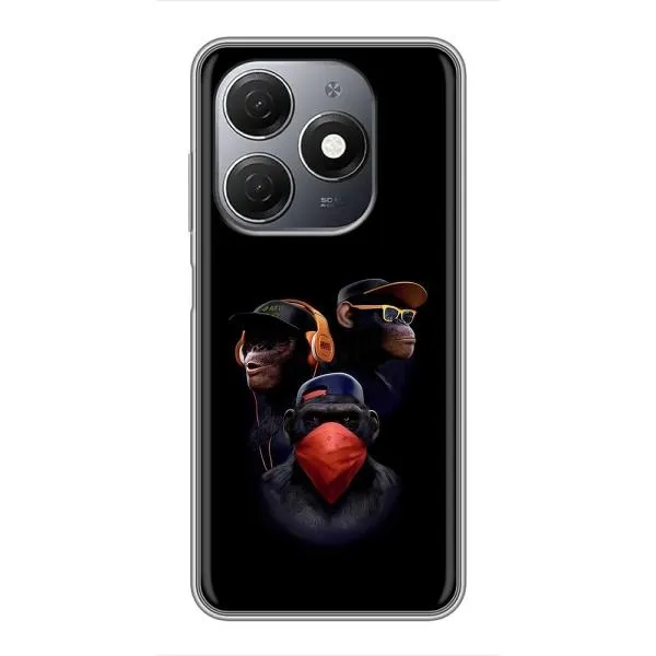 Чехол с принтом «Три обезьяны» для TECNO Spark 20 Чехол с принтом «Три обезьяны» для TECNO Spark 20