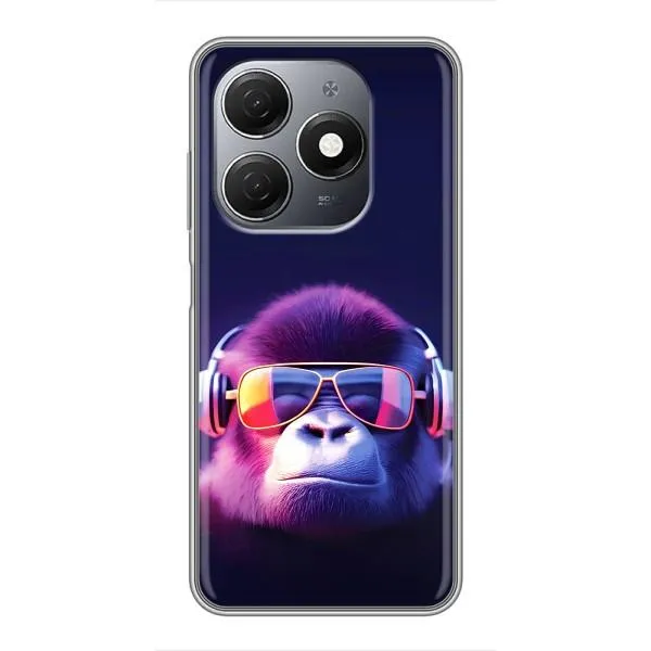 Чехол с принтом «Стильная обезьяна» для TECNO Spark 20 Чехол с принтом «Стильная обезьяна» для TECNO Spark 20