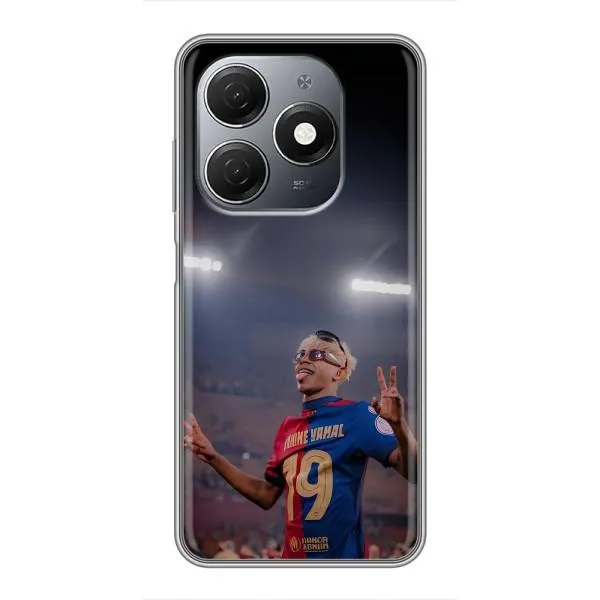 Чехол с принтом «Ямаль на стадионе» для TECNO Spark 20 Чехол с принтом «Ямаль на стадионе» для TECNO Spark 20