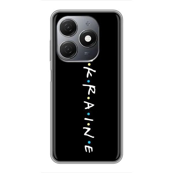 Чехол с принтом «UKRAINE» для TECNO Spark 20