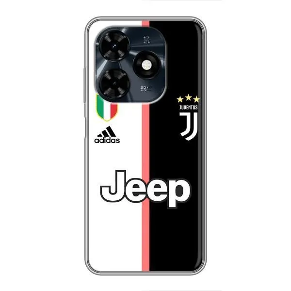 Чехол с принтом «Juventus» для TECNO Spark 20c