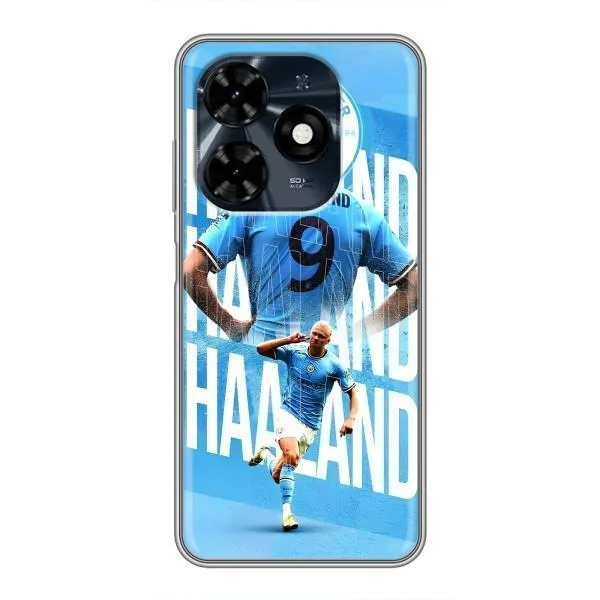 Чехол с принтом «Erling Haaland» для TECNO Spark 20c Чехол с принтом «Erling Haaland» для TECNO Spark 20c