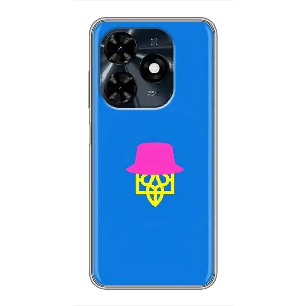 Чехол с принтом «Шапка на гербу» для TECNO Spark 20c