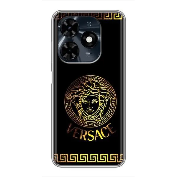 Чехол с принтом «Logo Versace» для TECNO Spark 20c