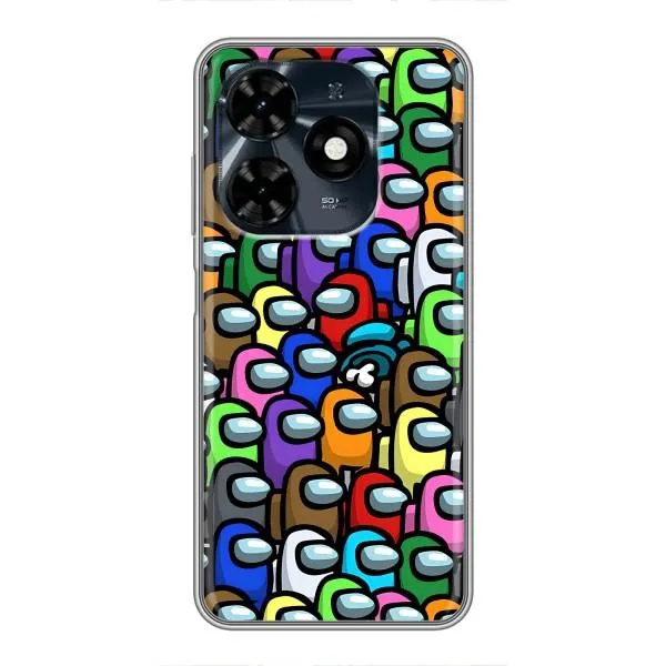 Чехол с принтом «Убит» для TECNO Spark 20c Чехол с принтом «Убит» для TECNO Spark 20c