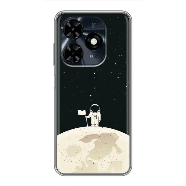 Чехол с принтом «На луне» для TECNO Spark 20c Чехол с принтом «На луне» для TECNO Spark 20c