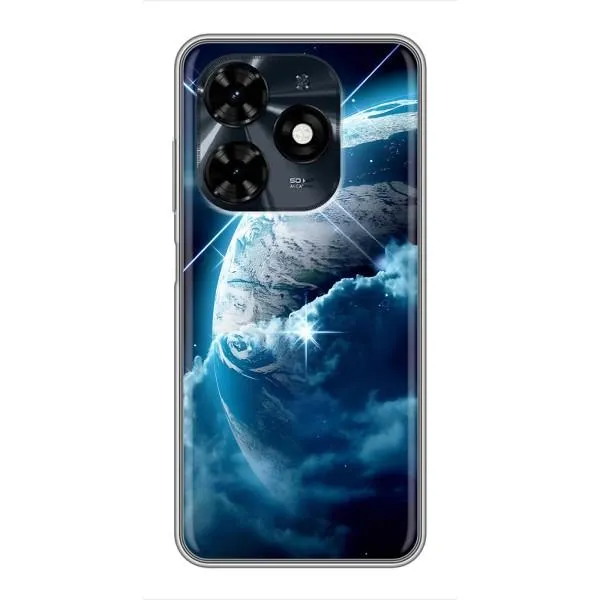 Чехол с принтом «Земля с космоса» для TECNO Spark 20c Чехол с принтом «Земля с космоса» для TECNO Spark 20c