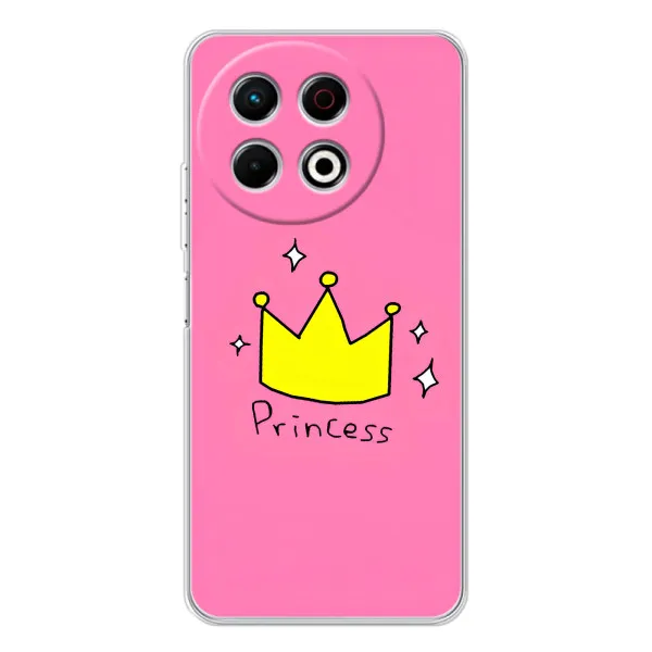 Чехол с принтом «Princess» для TECNO Spark 30 Pro Чехол с принтом «Princess» для TECNO Spark 30 Pro