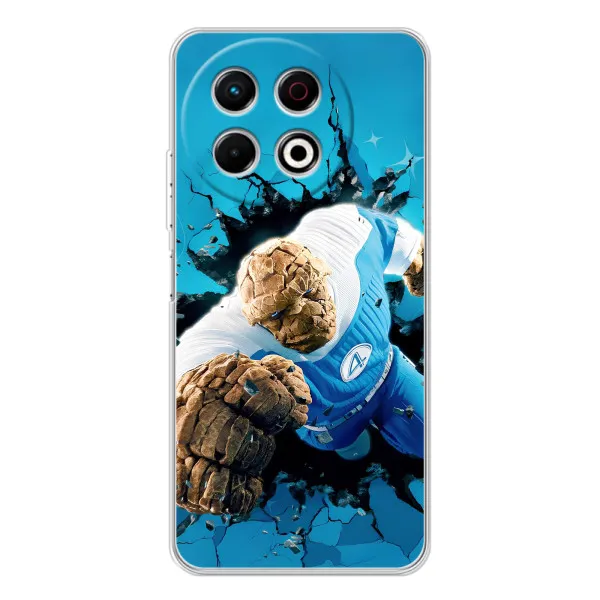Чехол с принтом «Существо Фантастическая Четверка» для TECNO Spark 30 Pro
