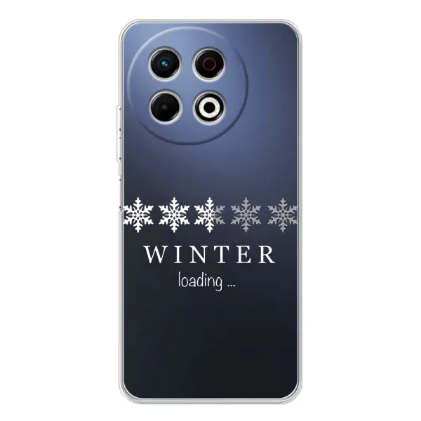 Чехол с принтом «Winter loading» для TECNO Spark 30 Pro Чехол с принтом «Winter loading» для TECNO Spark 30 Pro