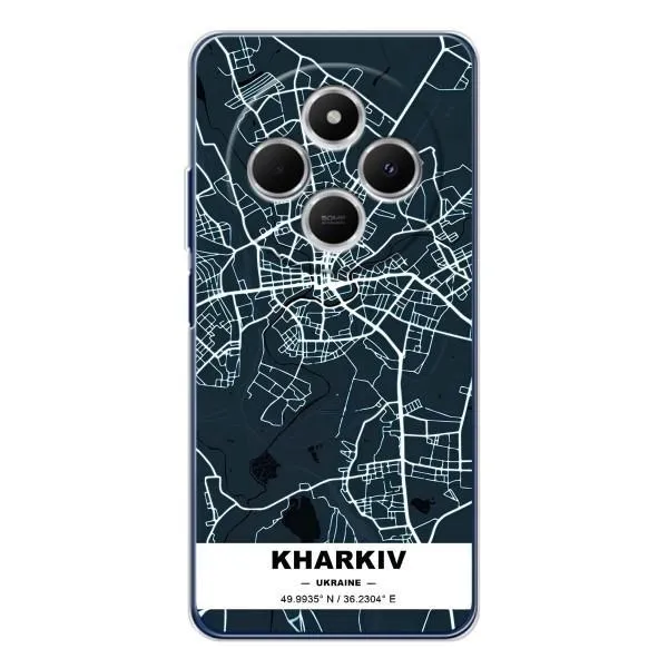 Чехол с принтом «Харьков» для TECNO Spark 30