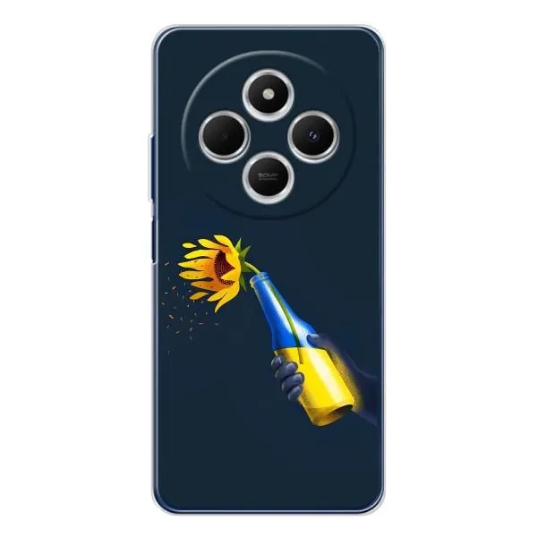 Чехол с принтом «Коктейль молотова» для TECNO Spark 30