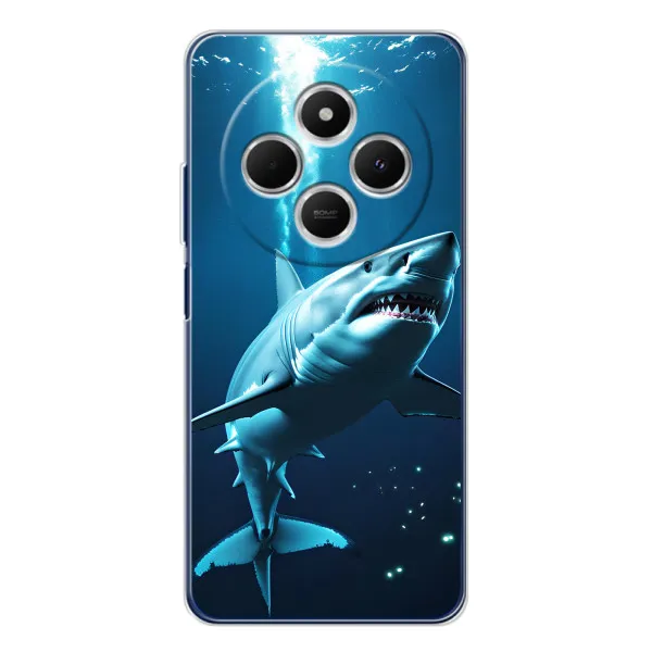 Чехол с принтом «Акула под водой» для TECNO Spark 30 Чехол с принтом «Акула под водой» для TECNO Spark 30