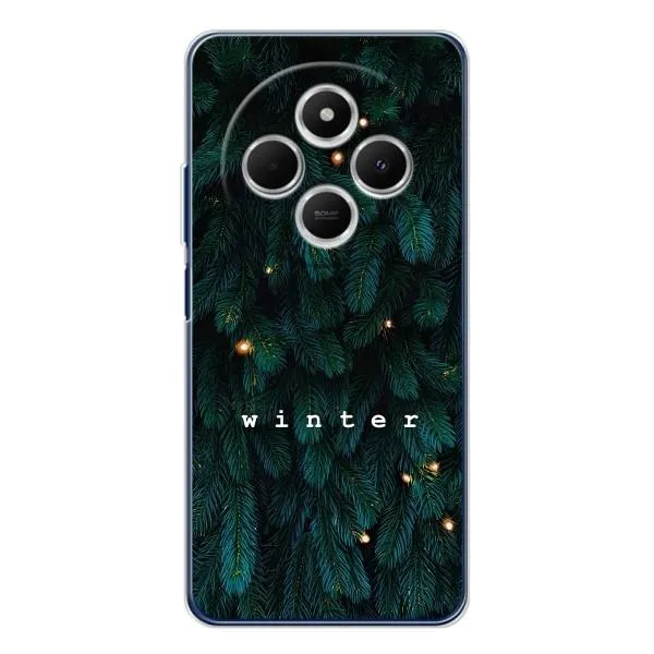 Чехол с принтом «Winter» для TECNO Spark 30C
