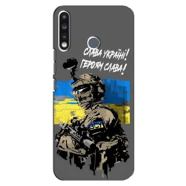 Чехол с принтом «Героям Слава» для TECNO Spark 4 Чехол с принтом «Героям Слава» для TECNO Spark 4