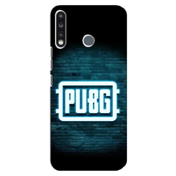 Чехол с принтом «Лого PUBG» для TECNO Spark 4
