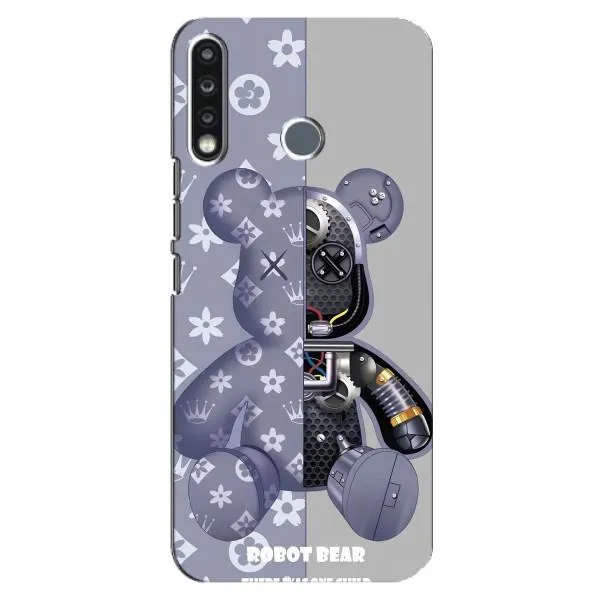 Чехол с принтом «Робот Мишка» для TECNO Spark 4 Чехол с принтом «Робот Мишка» для TECNO Spark 4