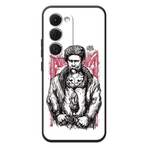 Чохол з принтом «Козак Шевченко» для TECNO Spark 40 Pro Plus Чохол з принтом «Козак Шевченко» для TECNO Spark 40 Pro Plus
