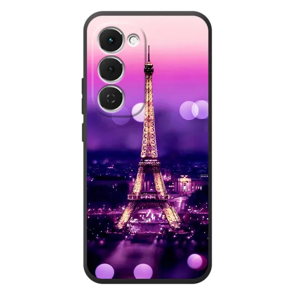 Чехол с принтом «Париж Башня» для TECNO Spark 40 Pro Plus