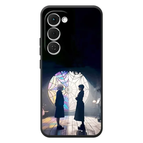 Чохол з принтом «Венздей та Інід» для TECNO Spark 40 Pro Plus