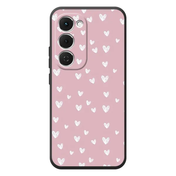 Чехол с принтом «Сердечки на розовом» для TECNO Spark 40 Pro Plus Чехол с принтом «Сердечки на розовом» для TECNO Spark 40 Pro Plus