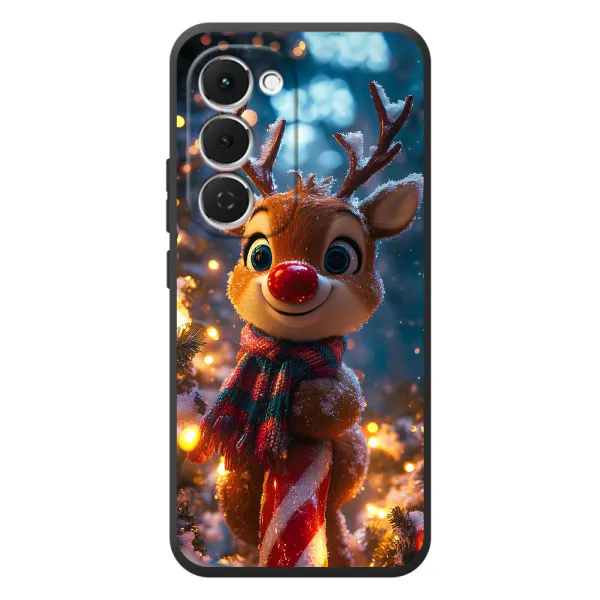 Чехол с принтом «Олень с шарфом» для TECNO Spark 40 Pro Plus