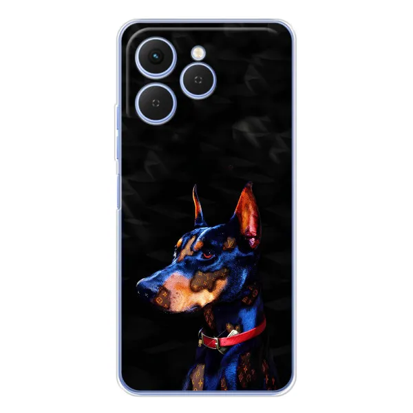 Чехол с принтом «Собака» для TECNO Spark 40