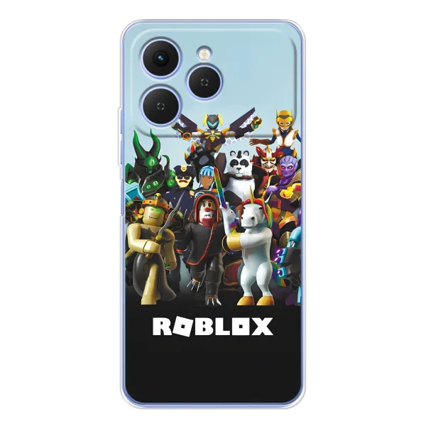 Чехол с принтом «ROBLEX» для TECNO Spark 40