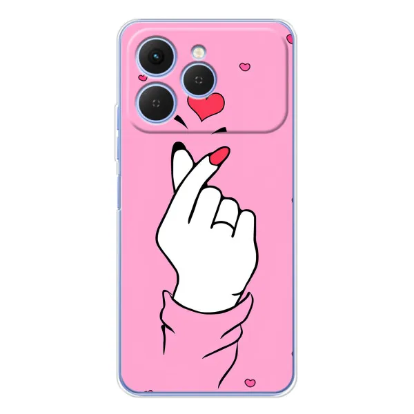 Чехол с принтом «Знак Love» для TECNO Spark 40
