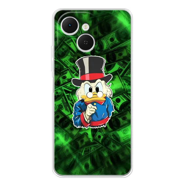 Чехол с принтом «Скрудж МакДак» для TECNO Spark 40C Чехол с принтом «Скрудж МакДак» для TECNO Spark 40C