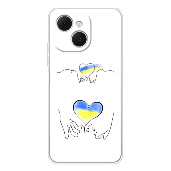 Чехол с принтом «Мир Украине» для TECNO Spark 40C Чехол с принтом «Мир Украине» для TECNO Spark 40C