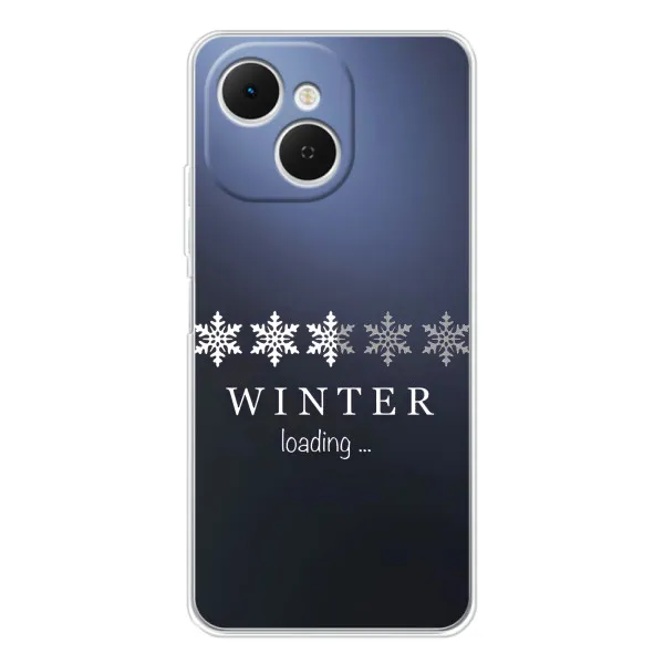 Чехол с принтом «Winter loading» для TECNO Spark 40C Чехол с принтом «Winter loading» для TECNO Spark 40C