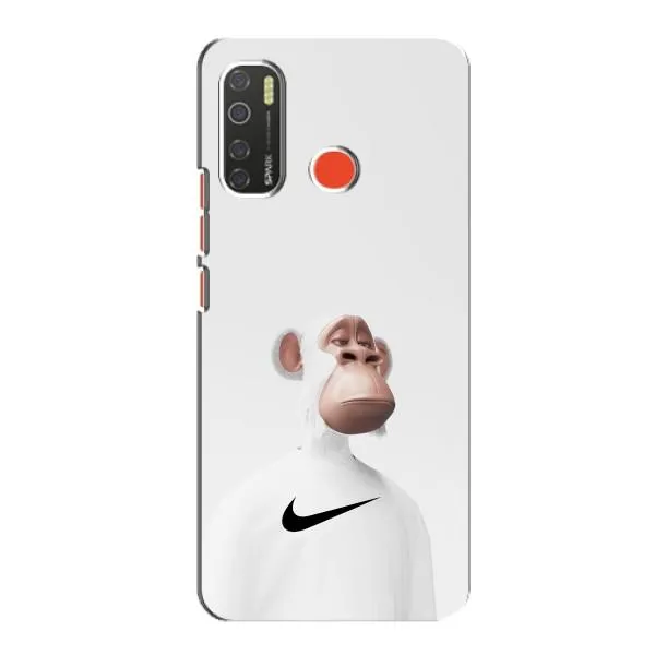 Чехол с принтом «обезьяна NFT Nike» для TECNO Spark 5 Pro