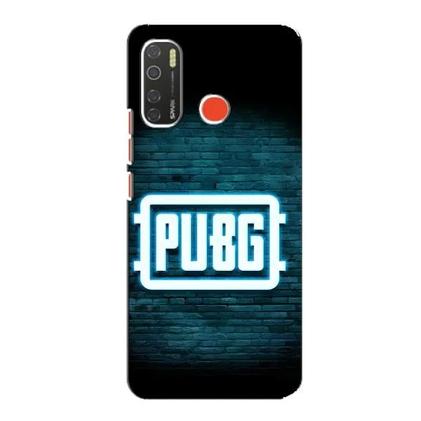 Чехол с принтом «Лого PUBG» для TECNO Spark 5 Pro
