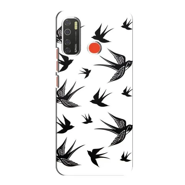 Чохол з принтом «Ластівки» для TECNO Spark 5 Pro