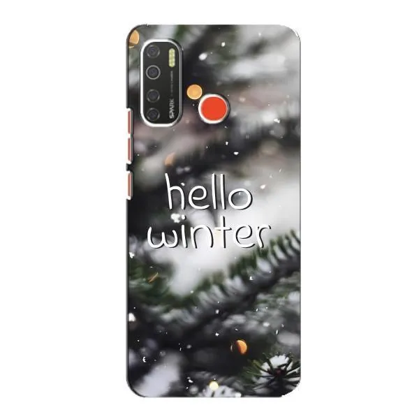 Чехол с принтом «Hello winter» для TECNO Spark 5 Pro Чехол с принтом «Hello winter» для TECNO Spark 5 Pro