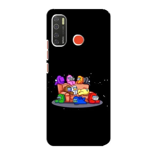 Чехол с принтом «Амонг-ас» для TECNO Spark 5