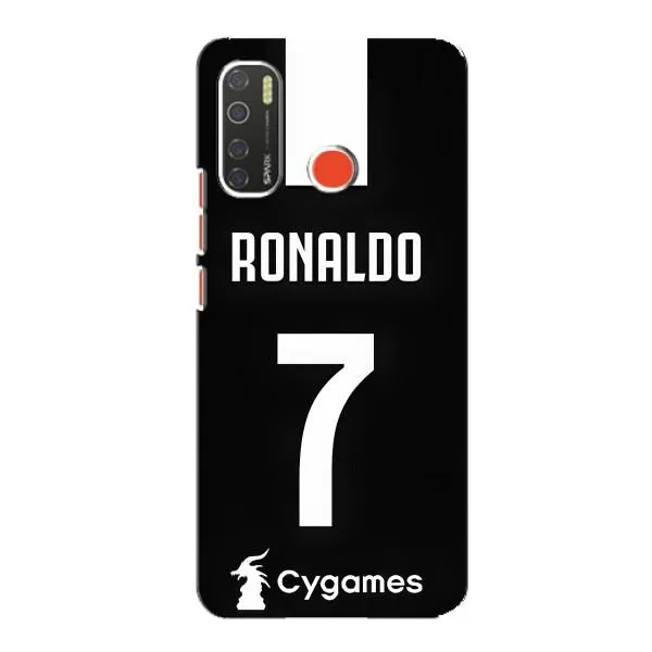 Чохол з принтом «RONALDO 7» для TECNO Spark 5