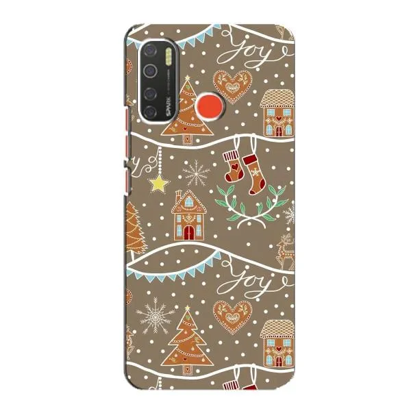 Чехол с принтом «Новогодние пряники» для TECNO Spark 5 Чехол с принтом «Новогодние пряники» для TECNO Spark 5