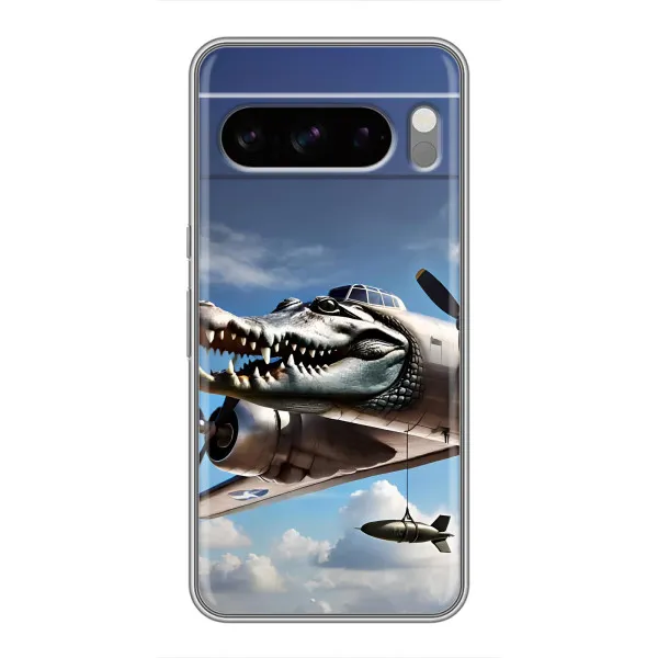 Чехол с принтом «Бомбардиро крокодило» для TECNO Spark 50 Чехол с принтом «Бомбардиро крокодило» для TECNO Spark 50