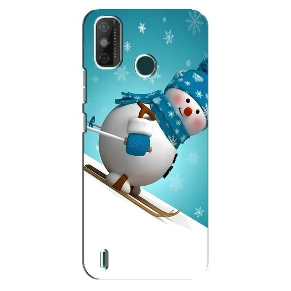 Чехол с принтом «Снеговик на лыжах» для TECNO Spark 6 GO (KE5) Чехол с принтом «Снеговик на лыжах» для TECNO Spark 6 GO (KE5)