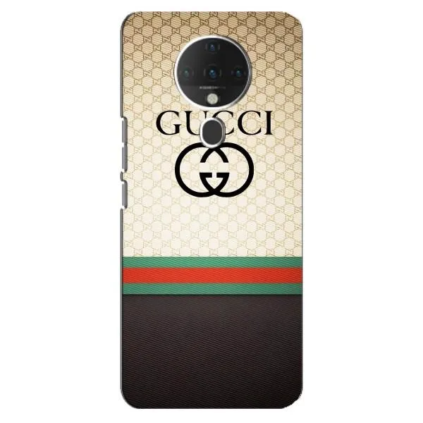 Чехол с принтом «GUCCI стиль» для TECNO Spark 6