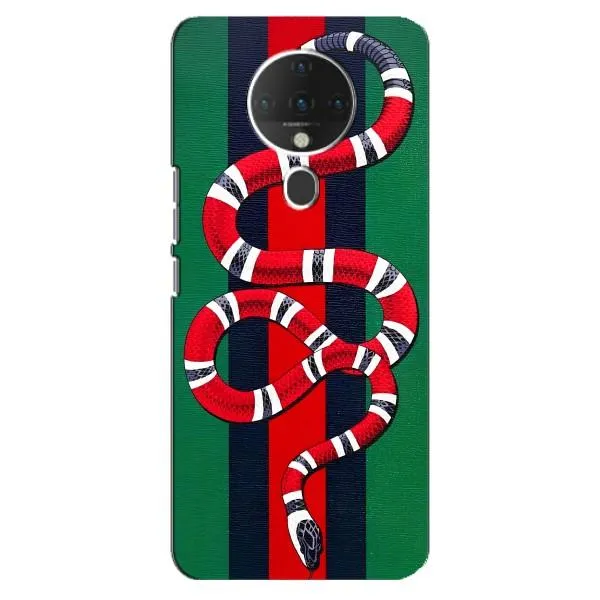 Чехол с принтом «Gucci змия» для TECNO Spark 6