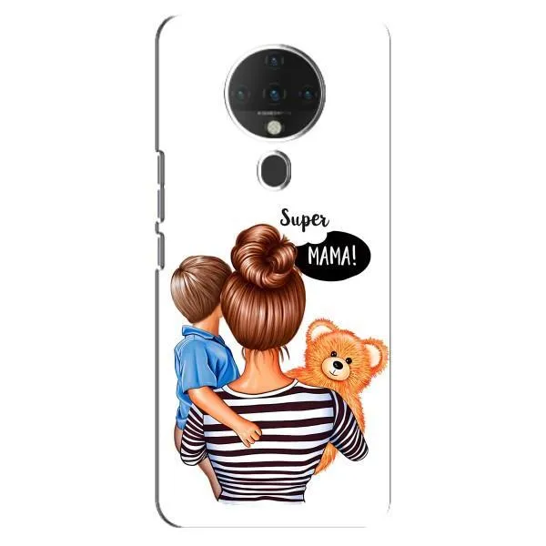 Чехол с принтом «Мама с сыном» для TECNO Spark 6